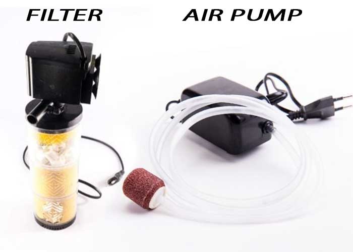 Aquarium Filter And Air Pump
